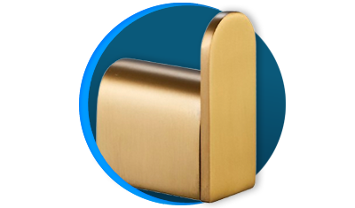 cabide lorentrend 2060 g87 lorenzetti de parede brushed gold descricao 01