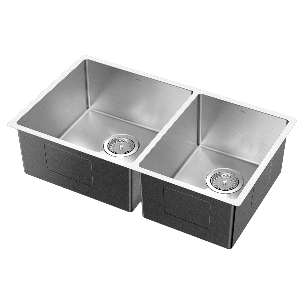 Cuba Dupla Docol Bistrô 70x40 02112616 De Sobrepor/Embutir Aço