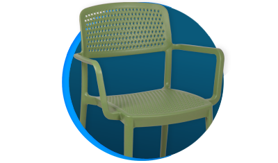 cadeira tramontina serena com bracos em polipropileno 92097027 verde oliva descricao 01