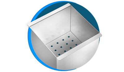 escorredor copos quadrado docol docolfit 15cm 02159416 aco inox escovado descricao 01