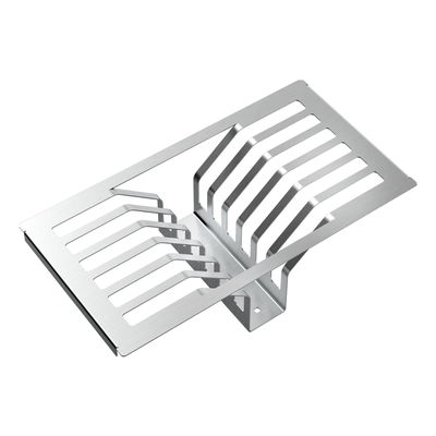 grelha escorredora pratos docol docolfit 30cm 02159716 aco inox escovado 01