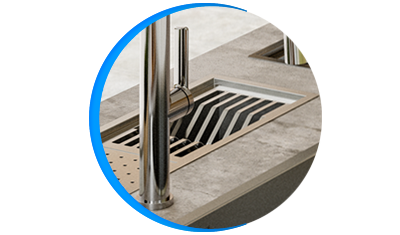 grelha escorredora pratos docol docolfit 30cm 02159716 aco inox escovado descricao 02