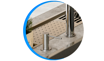 grelha escorredora copos docol docolfit 30cm 02159516 aco inox escovado descricao 02