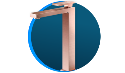 misturador monocomando docol new edge docolchroma 925469 bica alta de mesa cobre escovado descricao