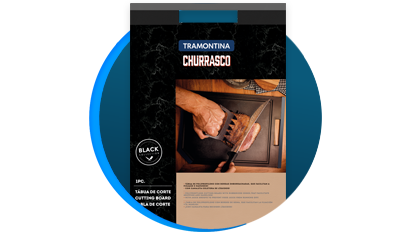 tabua de corte tramontina churrasco black 25058100 43x30 polipropileno preto descricao 01