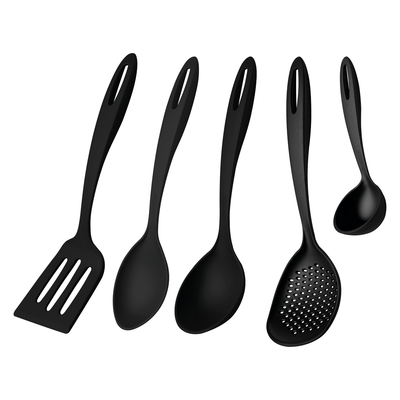 jogo de utensilios 5 pecas tramontina ability 25199007 preto 01