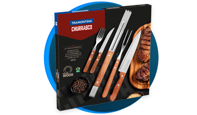 kit churrasco 15 pecas tramontina 22399028 madeira natural descricao 02