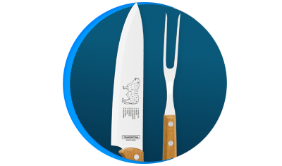 kit churrasco 2 pecas tramontina 22399074 madeira natural descricao 01