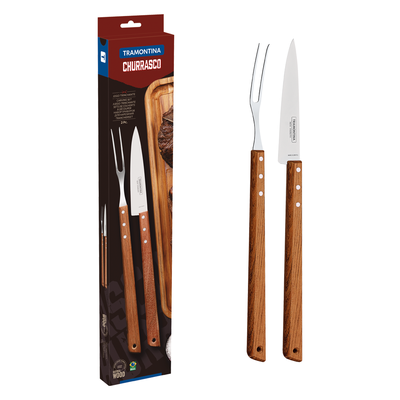 kit churrasco 2 pecas tramontina 26499037 madeira natural 01