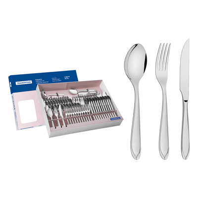 jogo de talheres 91 pecas tramontina laguna 66906890 inox 01