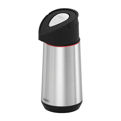 garrafa termica tramontina exata com bomba de pressao 1 2l inox e preto 61641120 01