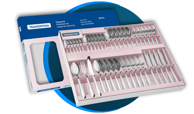 jogo de talheres 42 pecas tramontina laguna 66906774 inox descricao 01