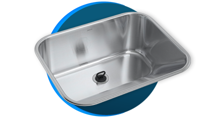 Tanque Inox Deca Facile 50x40 TQ.690.50.INX | Copalux