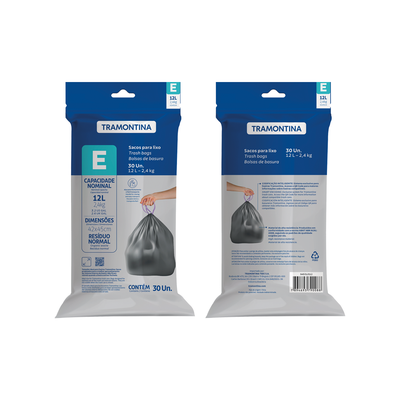 saco plastico de lixo para lixeiras tramontina 12 litros e 2 4kg 01
