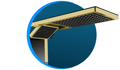 chuveiro lorenzetti acqua duo ultra eletronico preto matte gold descricao 02