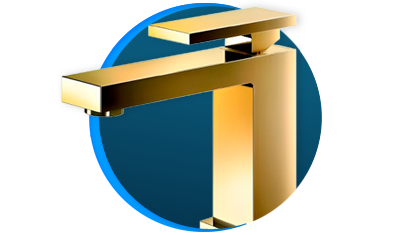 ゴールドノビレ　7ml Torneira Docol New Edge Ouro Polido 925043 Mesa | Copalux