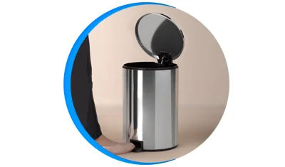 lixeira inox tramontina loop 94547003 redonda com pedal 3 l descricao 03