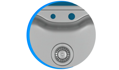 cuba de cozinha retangular deca facile 80x40 cc 661 80 dk inx com deck inox descricao 02