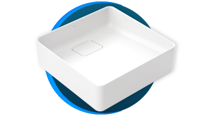 cuba de apoio quadrada docol docolflow 40x40 12020505026 branca esmaltada descricao 02