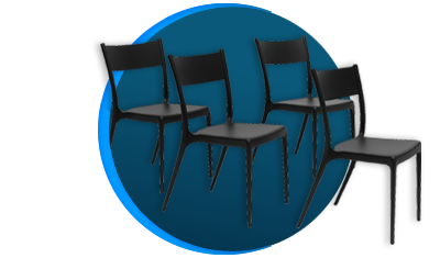 kit 4 cadeiras tramontina diana eco em polipropileno reciclado preta 92030409 descricao 01