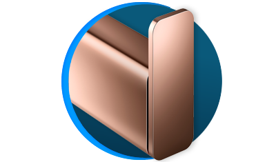 cabide docol docolflat docolchroma 960930 cobre polido descricao