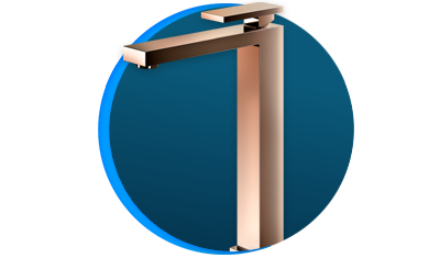 torneira para banheiro docol new edge docolchroma 925130 bica alta de mesa cobre polido descricao 01