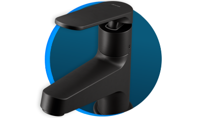 Torneira Docol Press Nova Benefit Ônix Preto Fosco 018946CE | Copalux