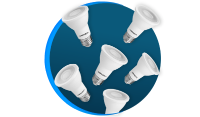 kit 10 lampadas led lorenzetti par 20 7w bivolt e27 descricao