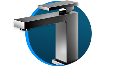 torneira para banheiro docol new edge docolchroma 925048 de mesa grafite polido descricao