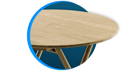 mesa dobravel redonda tramontina bossa 13695080 de madeira tauari natural descricao 02