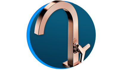 torneira para banheiro docolcity docolchroma 876330 de mesa cobre polido descricao 01