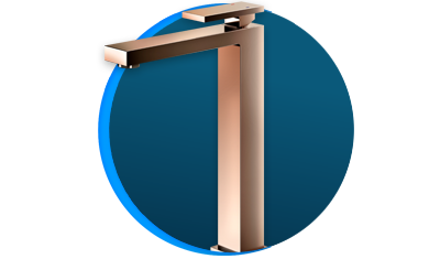 misturador monocomando docol new edge docolchroma 925430 bica alta de mesa cobre polido descricao 01