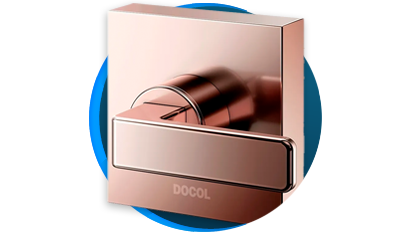 misturador monocomando docol new edge docolchroma 925430 bica alta de mesa cobre polido descricao