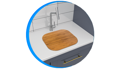 tanque de encaixe tramontina hera compact 19 em aco inox escovado 40x35 cm com tabua de madeira png23