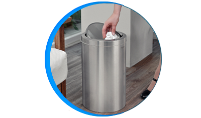 lixeira inox tramontina swing 20l 94542120 basculante em aco inox07