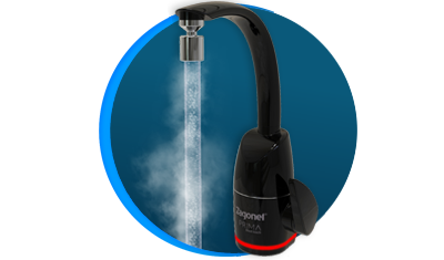 torneira eletrica prima touch preta zagonel descricao 01