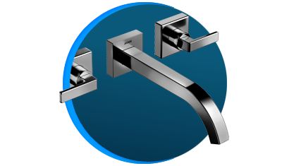 misturador para banheiro docol docolstillo docolchroma 832448 de parede grafite polido05