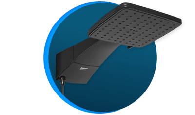 chuveiro zagonel quadratta eletronico preto descricao 01