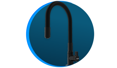 torneira zagonel motion flexivel de bancada total black descricao