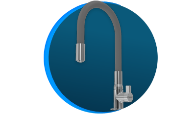 torneira zagonel motion flexivel de bancada cinza descricao 01