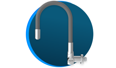 torneira zagonel motion flexivel de parede total cinza dimensional 01