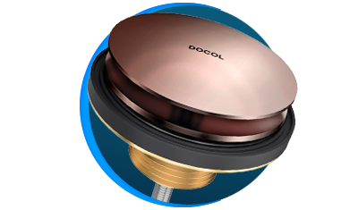 valvula de saida d agua oculta universal docol 922630 para lavatorio cobre polido4