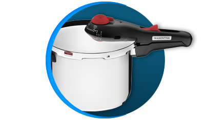 panela de pressao tramontina solar em aco inox fundo triplo com 5 dispositivos de seguranca 22 cm 6 l14