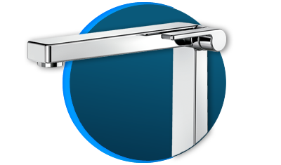 torneira para banheiro docolstillo 90o docolchroma 824806 bica alta6 cromado