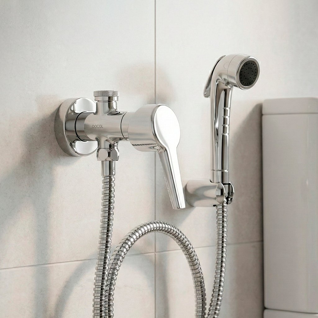 Ducha Higiênica Docol Nexus 718906 Com Flexível De 1,20m Cromado