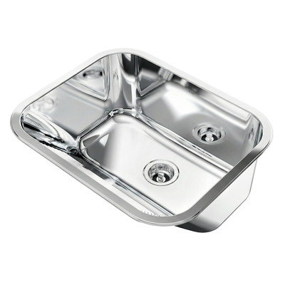 Tanque Docol Monobloco 55x45 C/ Válvula 32L Inox Alto Brilho