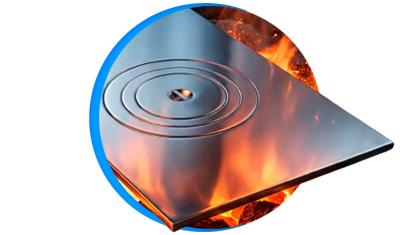 chapa para fogao a lenha espelhada 1 furo 45x75cm em ferro fundido descricao 04