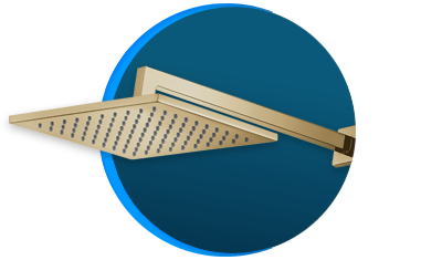 chuveiro lorenzetti lorenquadra 7034 g16 de parede brushed gold descricao 01