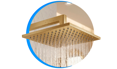 chuveiro lorenzetti lorenquadra 7034 g16 de parede brushed gold descricao 02