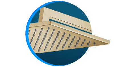 chuveiro lorenzetti lorenquadra 7034 g16 de parede brushed gold descricao 03